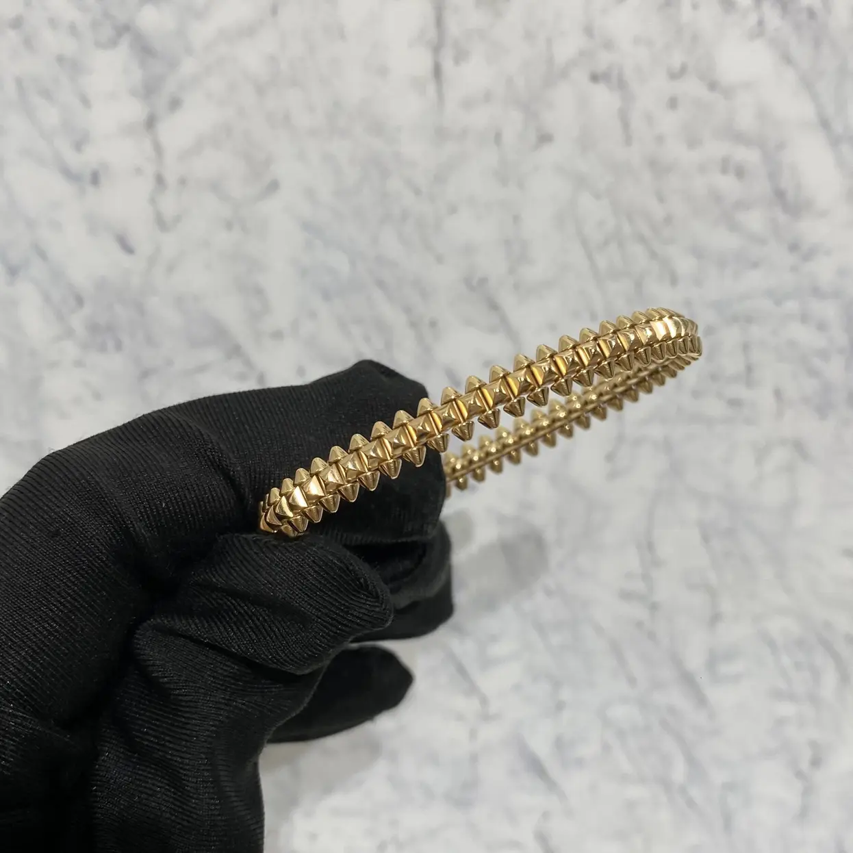 Cartie Clash de Cartyer bracelet, Yellow gold, Small model - Gorchic - $48.99