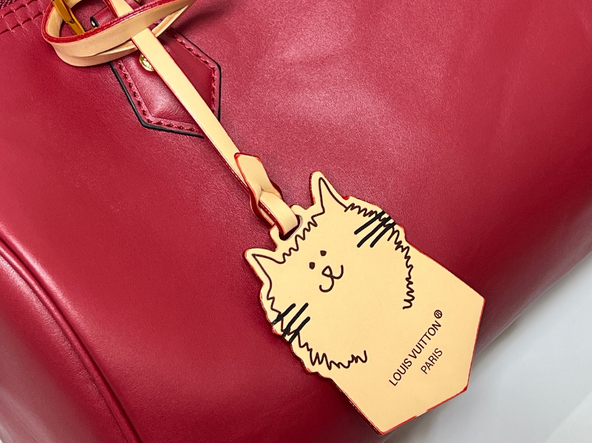 Designer Speedy Soft 30 H33 - Red - Gorchic - $134.99