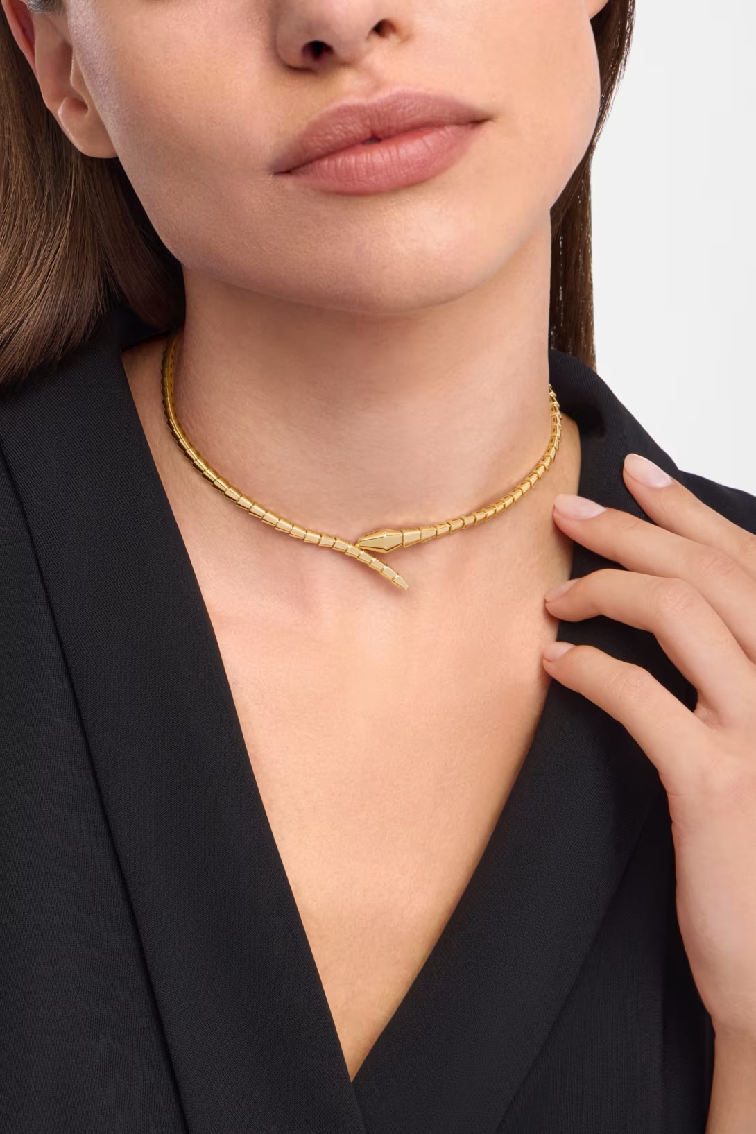 BV Serpenti Viper Necklace - Gorchic - $138.99