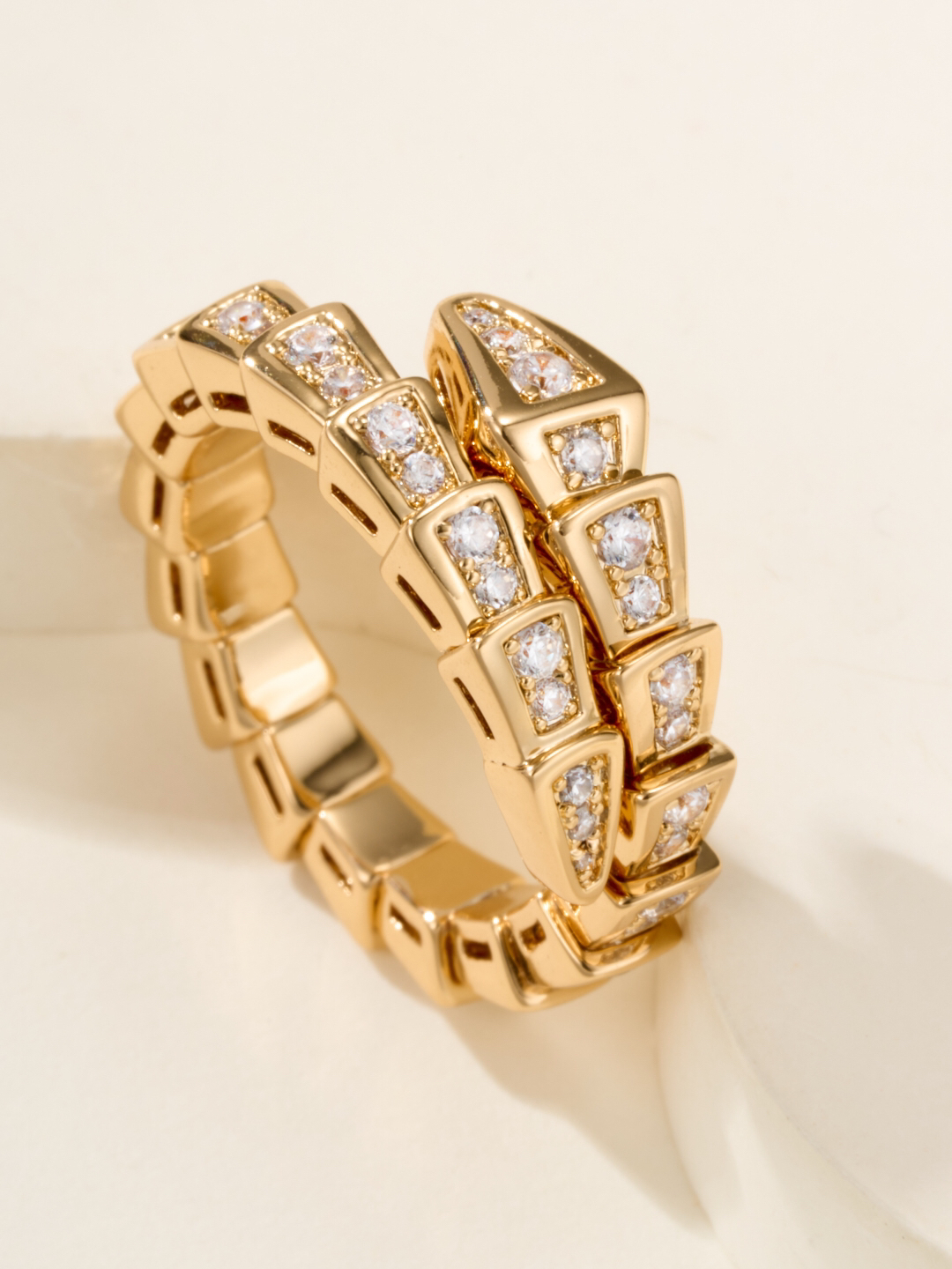 BV Serpenti Viper Ring - Gorchic - $39.99