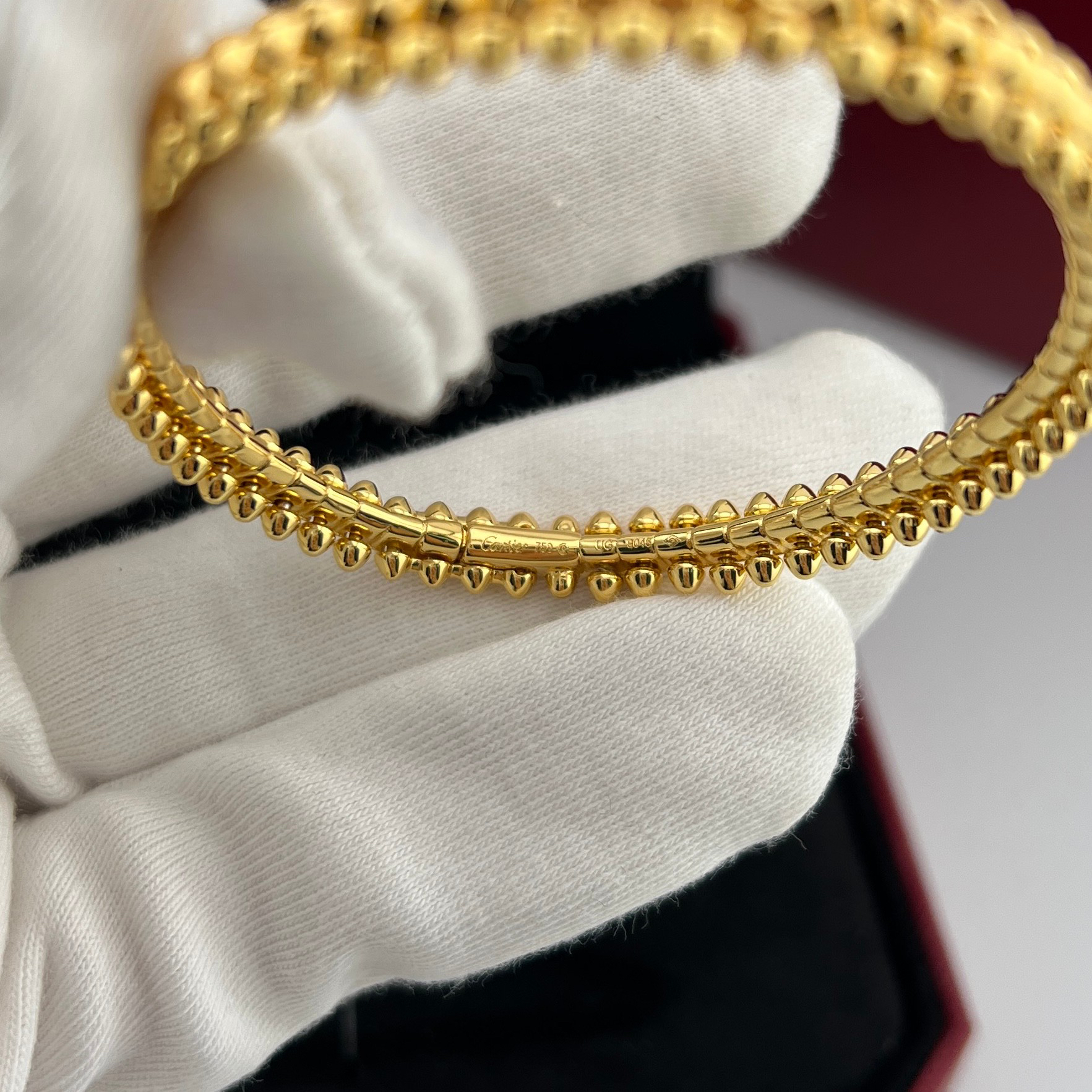 Cartie Clash de Cartyer bracelet, Yellow gold, Medium model - Gorchic - $48.99