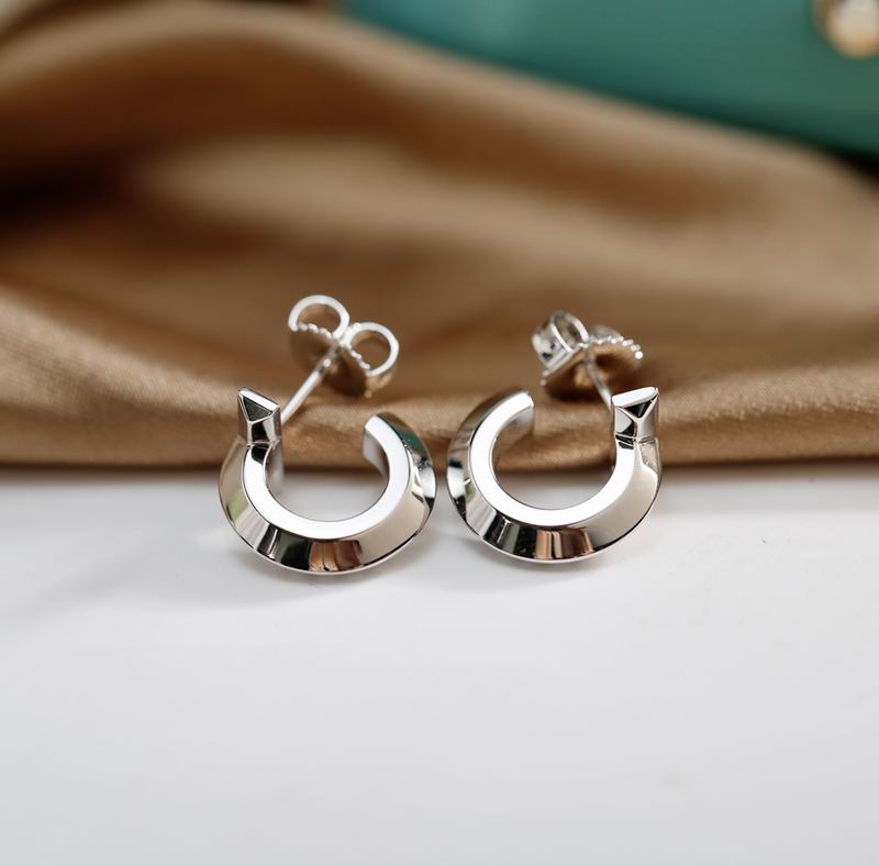 T.F. T T1 Hoop Earrings - Gorchic - $44.99