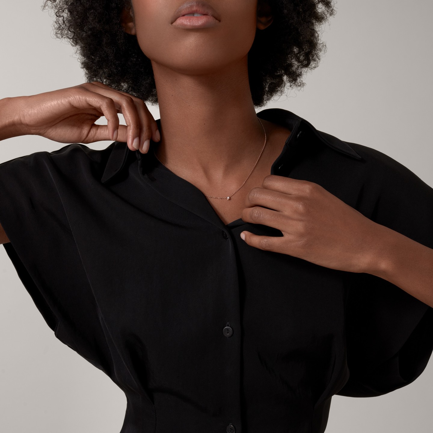 Cartyer d'Amour pendant necklace Cartyer pendant, Rose gold, diamonds, Mini model - Gorchic - $44.99