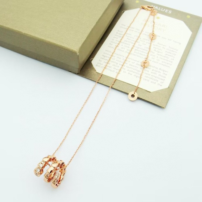 BV Serpenti Viper Necklace - Gorchic - $44.99