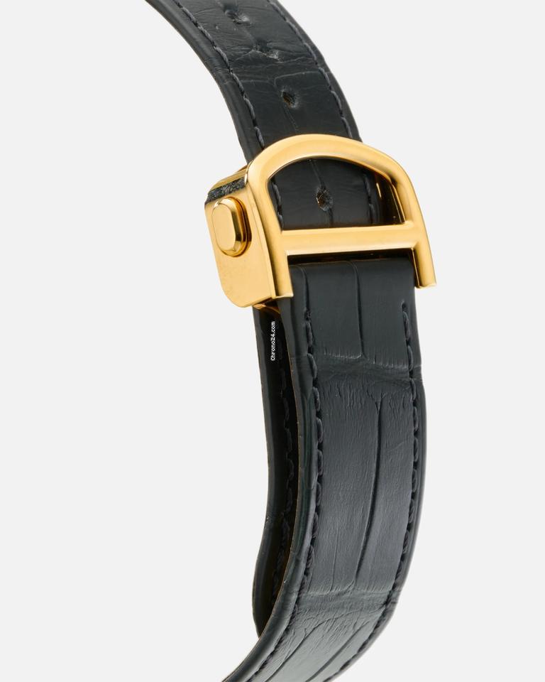 Cartyer Tank Américaine Cartyer watch, Yellow Gold, Large Model - Gorchic - $109.99