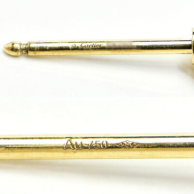 Cartyer d'Amour stud earrings Cartyer earrings, Rose gold, diamonds, Mini model - Gorchic - $44.99