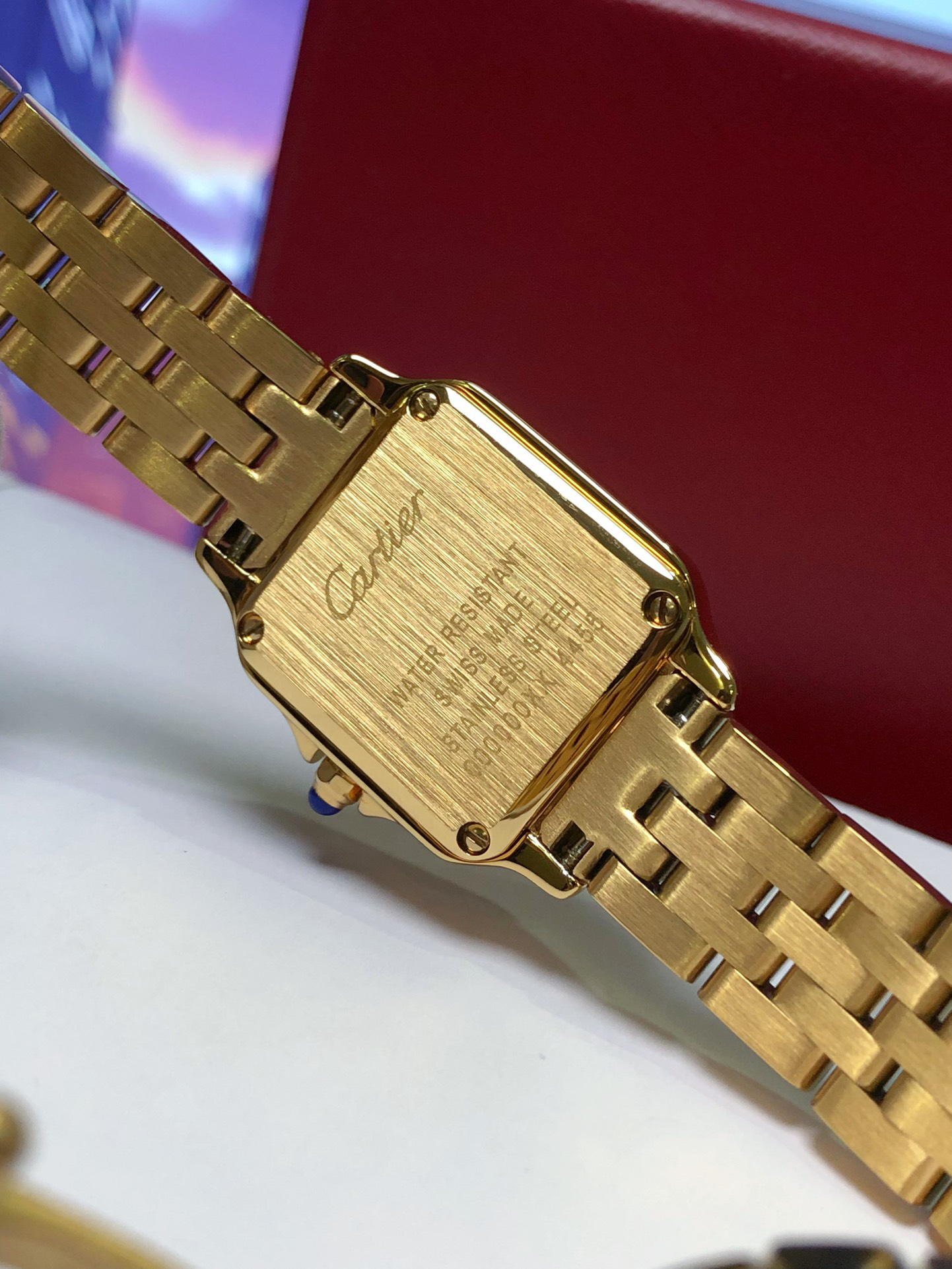 Cartyer Panthère de Cartyer watch, Yellow Gold, Small Model - Gorchic - $120.99