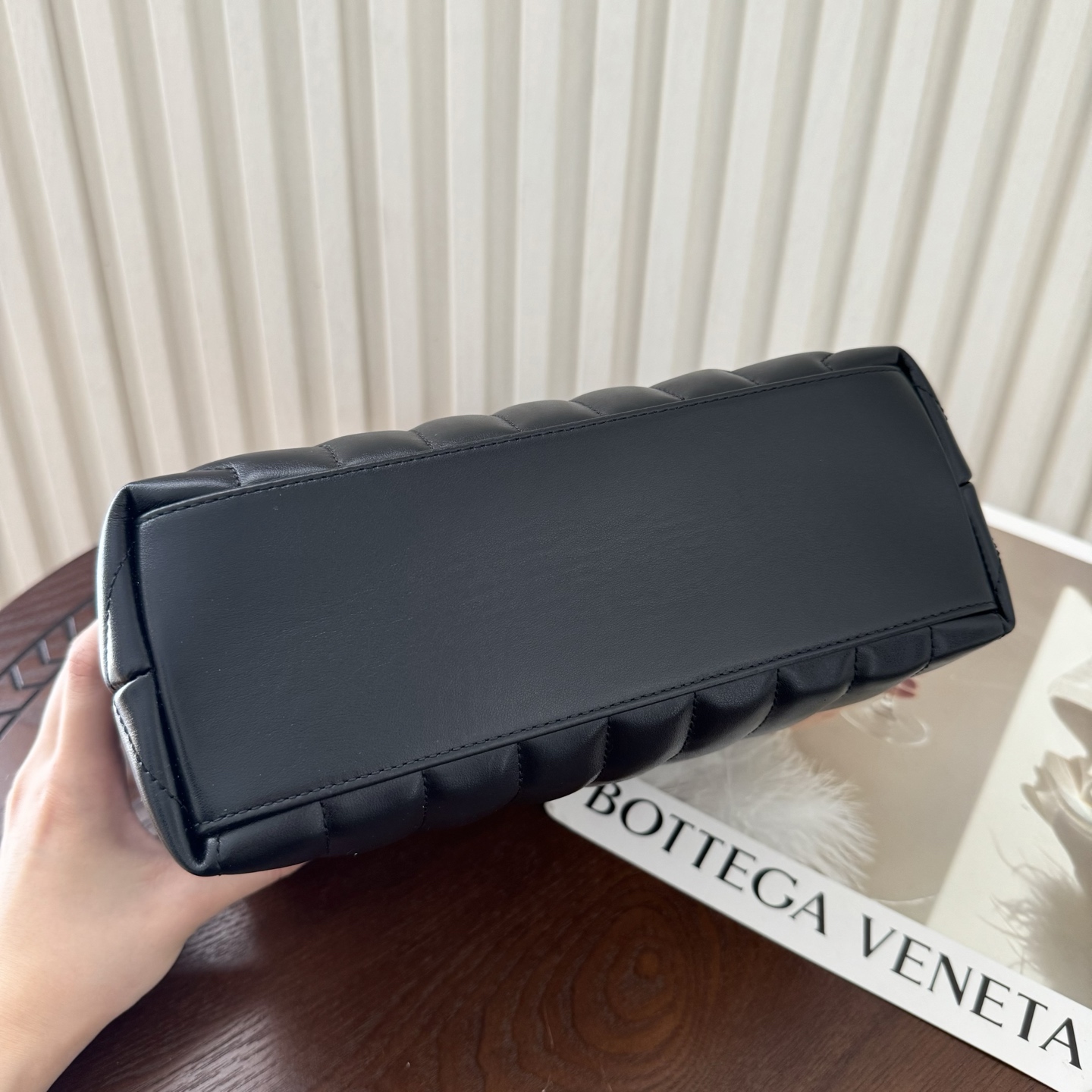 [TOP]Lady Designer Loulou Quilted Leather Shoulder Bag Black - Bag - Gorchic - $366.99