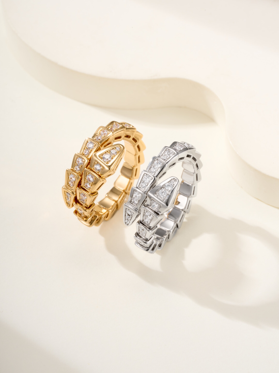 BV Serpenti Viper Ring - Gorchic - $39.99