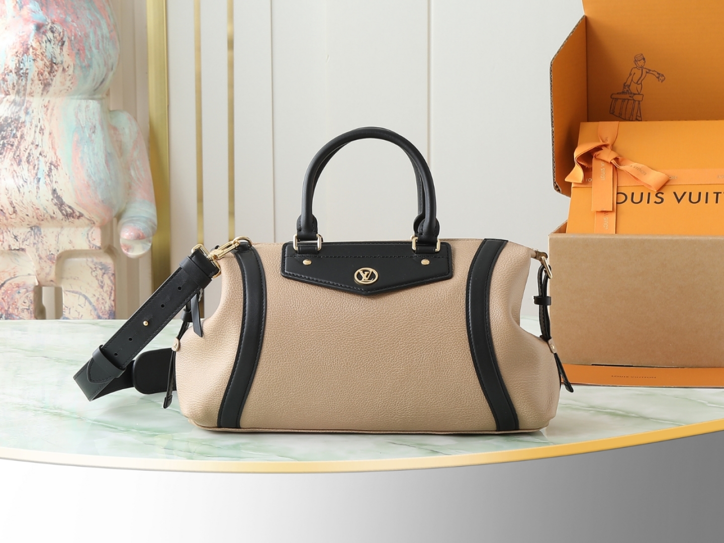 [TOP]Designer Bag Biker MM Bag - Arizona Beige - Gorchic - $483.99