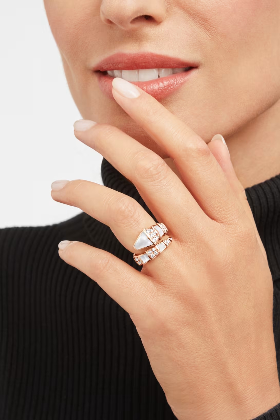 BV Serpenti Viper Ring - Gorchic - $39.99