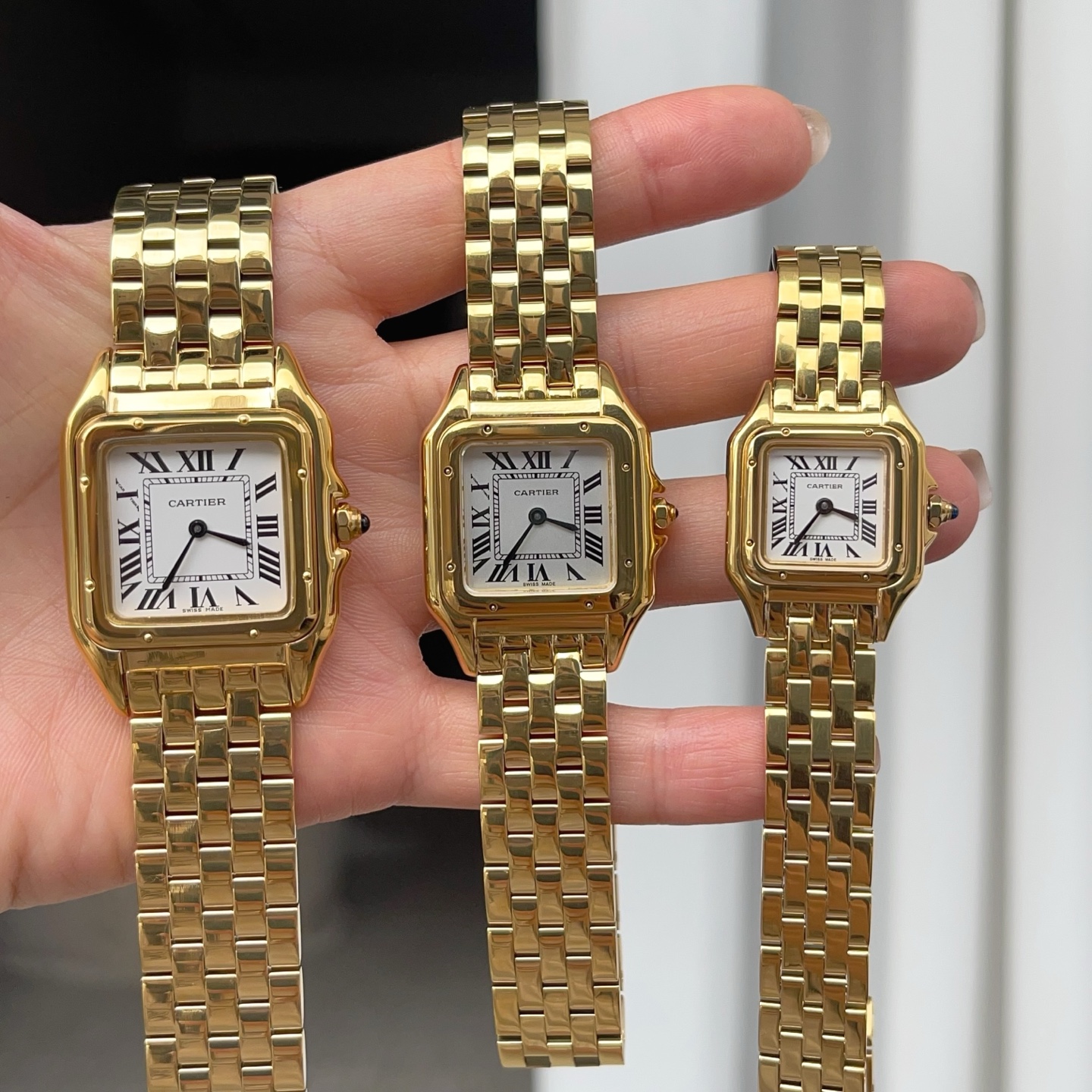 Cartyer Panthère de Cartyer watch, Yellow Gold, Small Model - Gorchic - $120.99