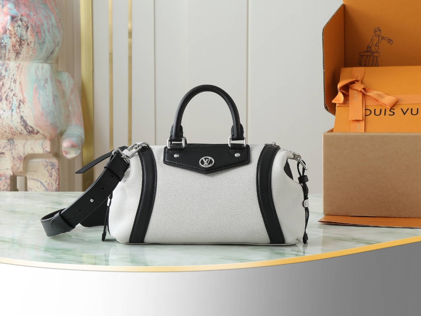 [TOP]Designer Bag Biker PM Bag - Cloud Gray - Gorchic - $446.99