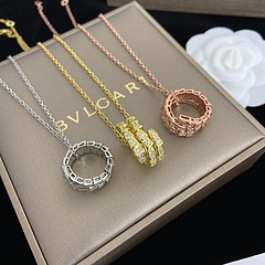 BV Serpenti Viper Necklace - Gorchic - $44.99