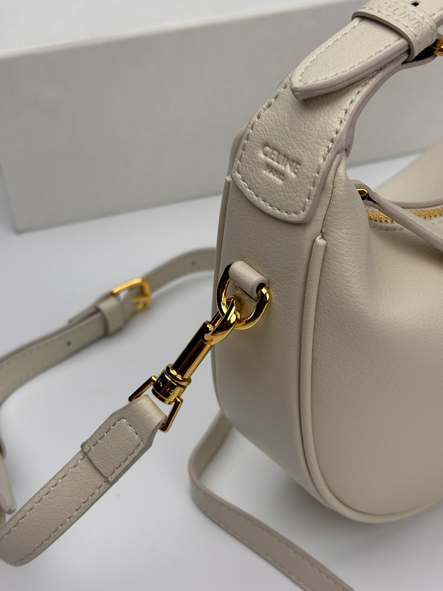 Teen CL Lulu IN Grained Calfskin Bag- Rice - Gorchic - $139.99