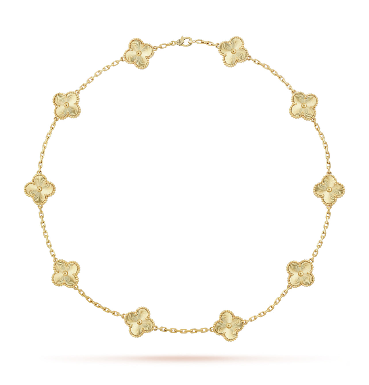 VAC Vinatge Alhambra necklace, 10 motifs - Gorchic - $44.99
