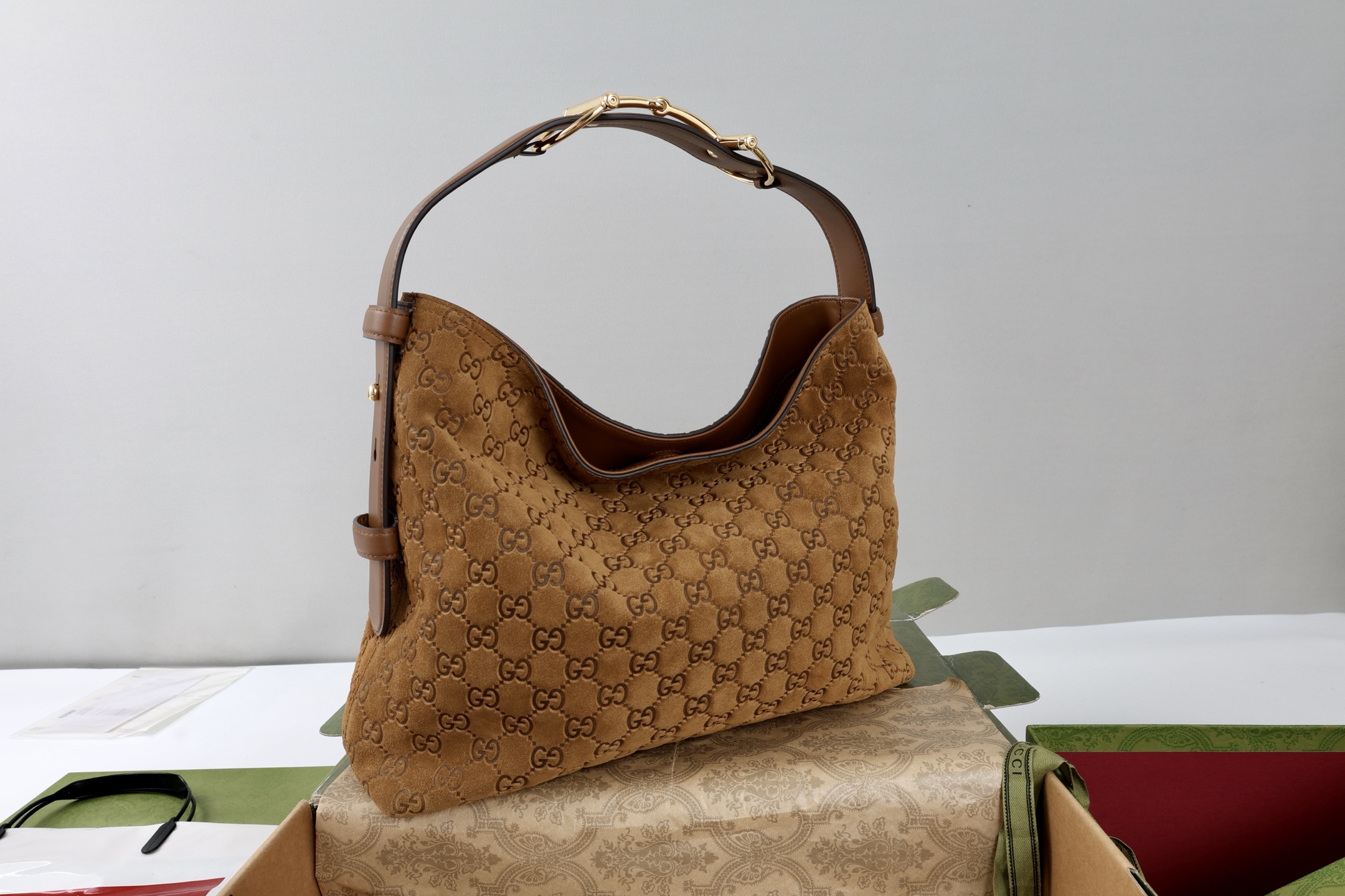 [TOP]Double-G Beatrix Medium Tote Bag - Gorchic - $403.99