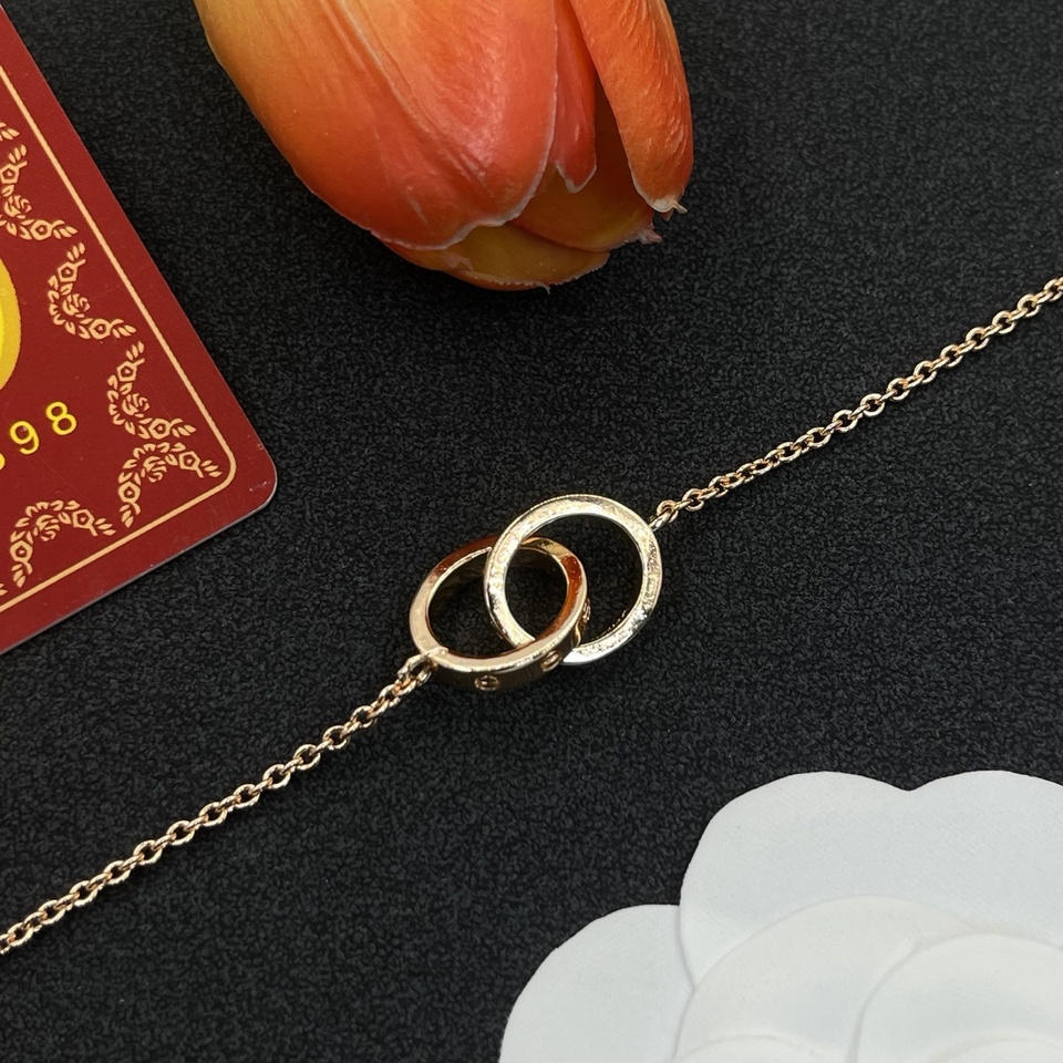 Cartyer Love Bracelet Cartyer Bracelet, Yellow gold, Calssic size - Gorchic - $48.99