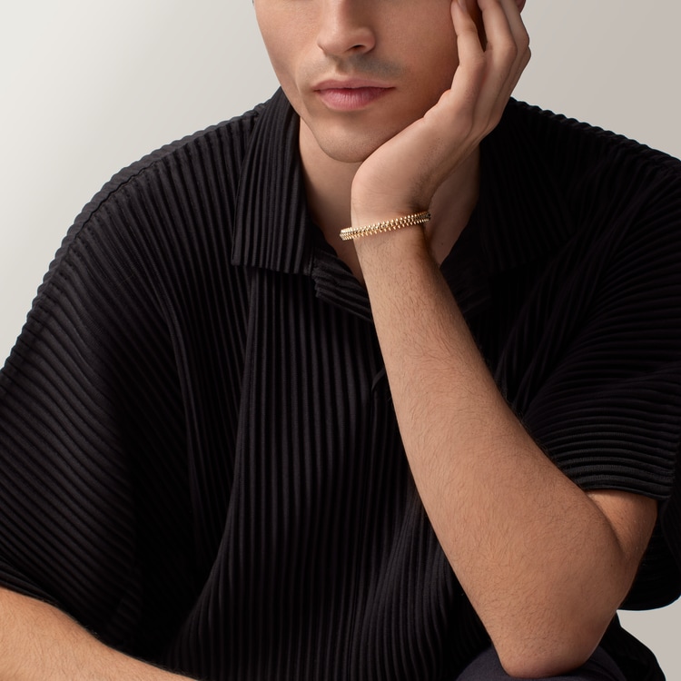 Cartie Clash de Cartyer bracelet, Yellow gold, Small model - Gorchic - $48.99