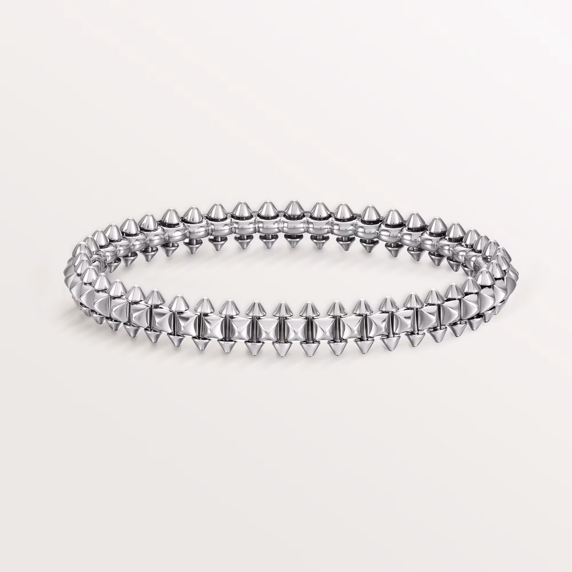 Cartie Clash de Cartyer bracelet, White gold, Medium model - Gorchic - $48.99