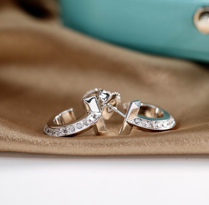 T.F. T T1 Hoop Earrings - Gorchic - $44.99