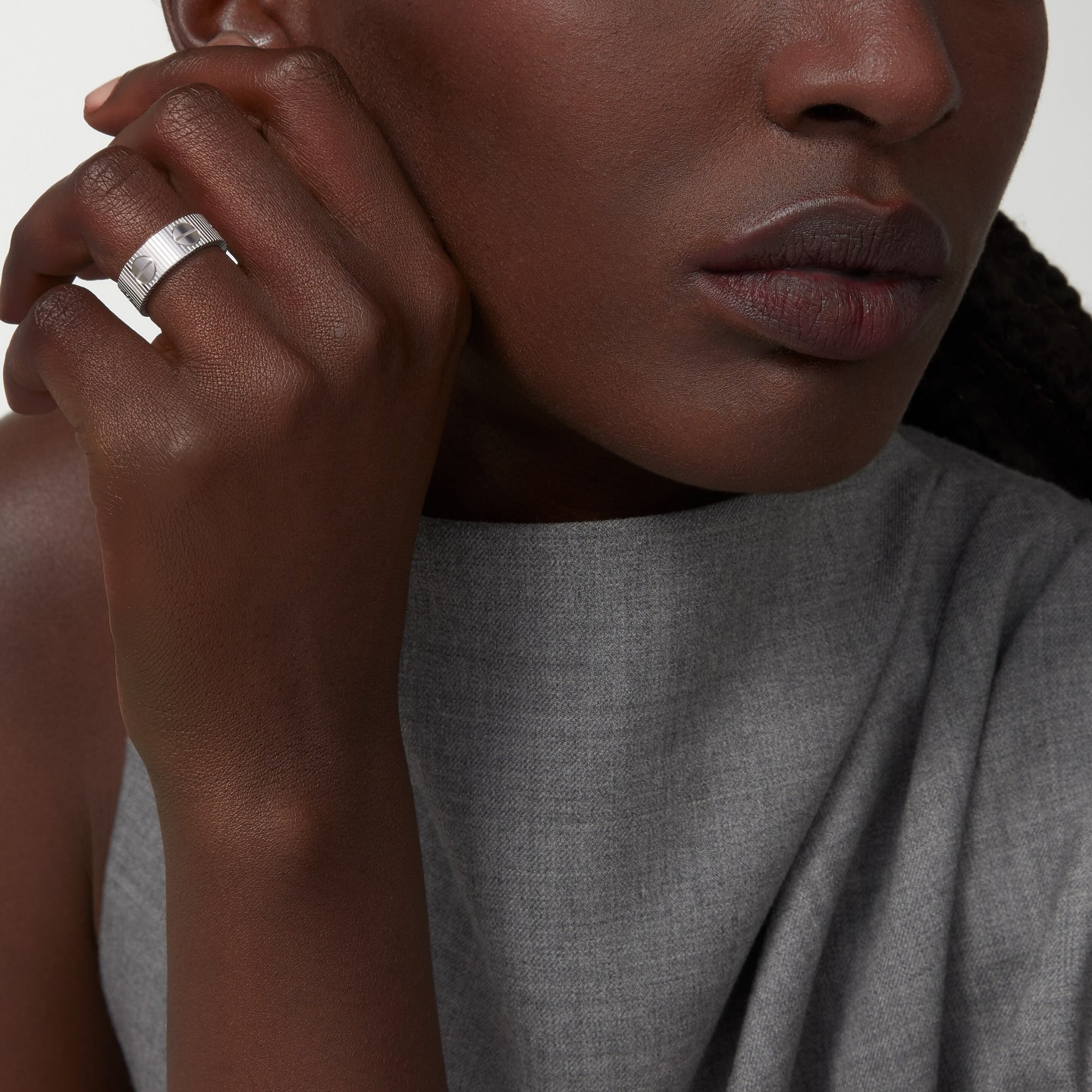 Cartyer Love Unlimited Ring Cartyer ring, White gold - Gorchic - $39.99