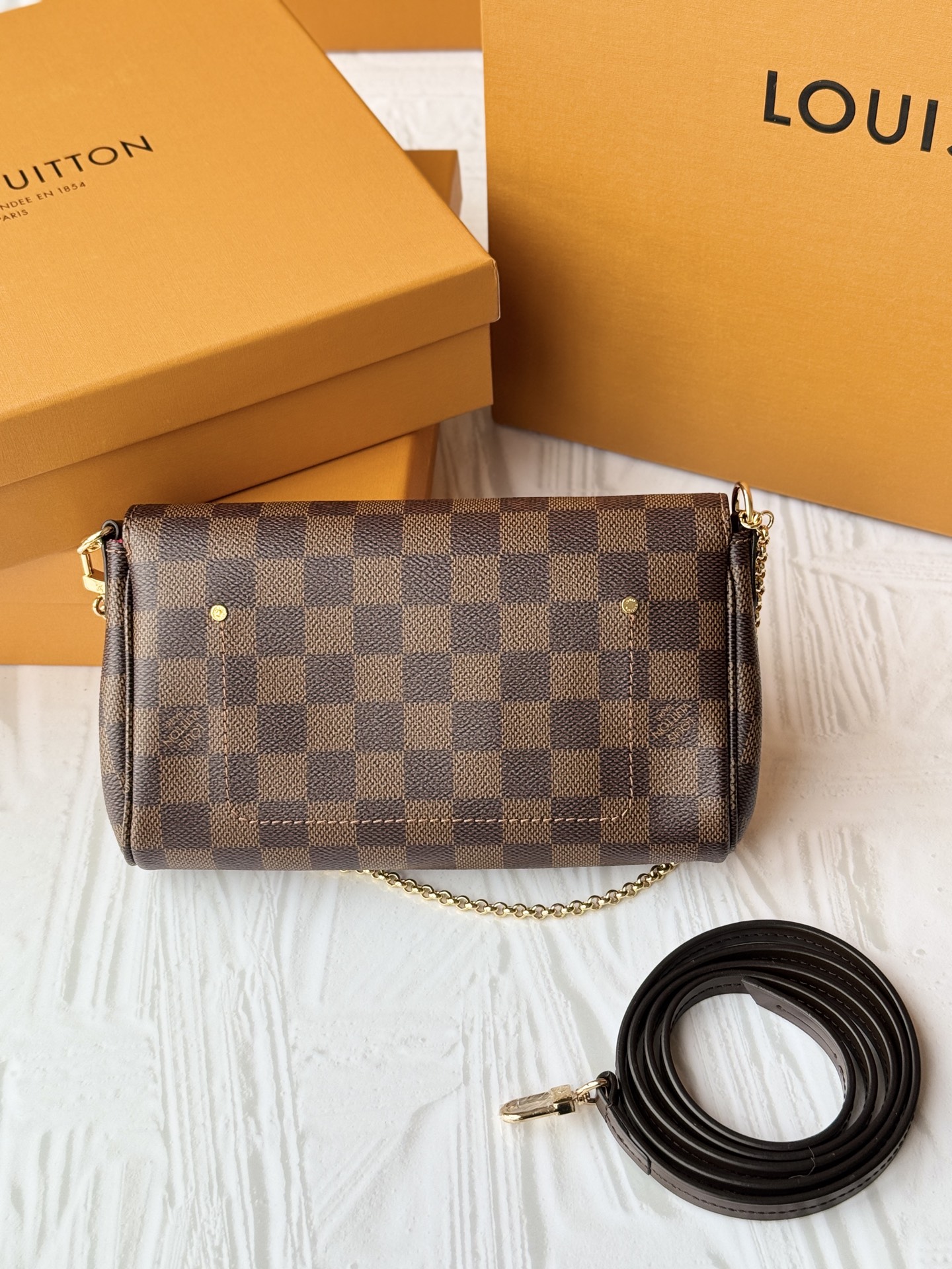 [TOP]Designer Favorite MM Checkerboard Chain Shoulder Bag - Black - Gorchic - $195.99