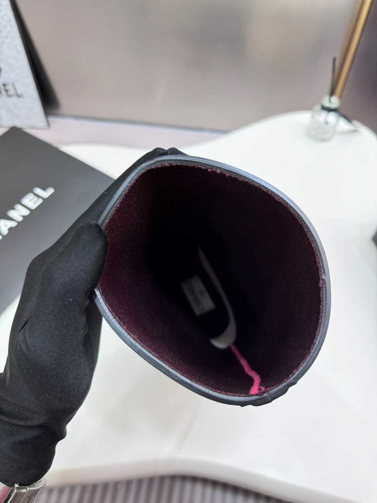 CC Inspired  Black Rain Boots - Gorchic - $119.99