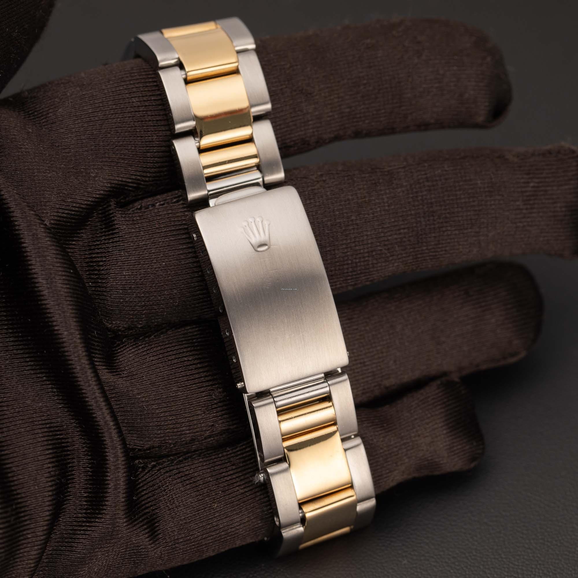 Rolex Datejust Rolex watch, Oystersteel, Yellow Gold, Classic Size - Gorchic - $109.99