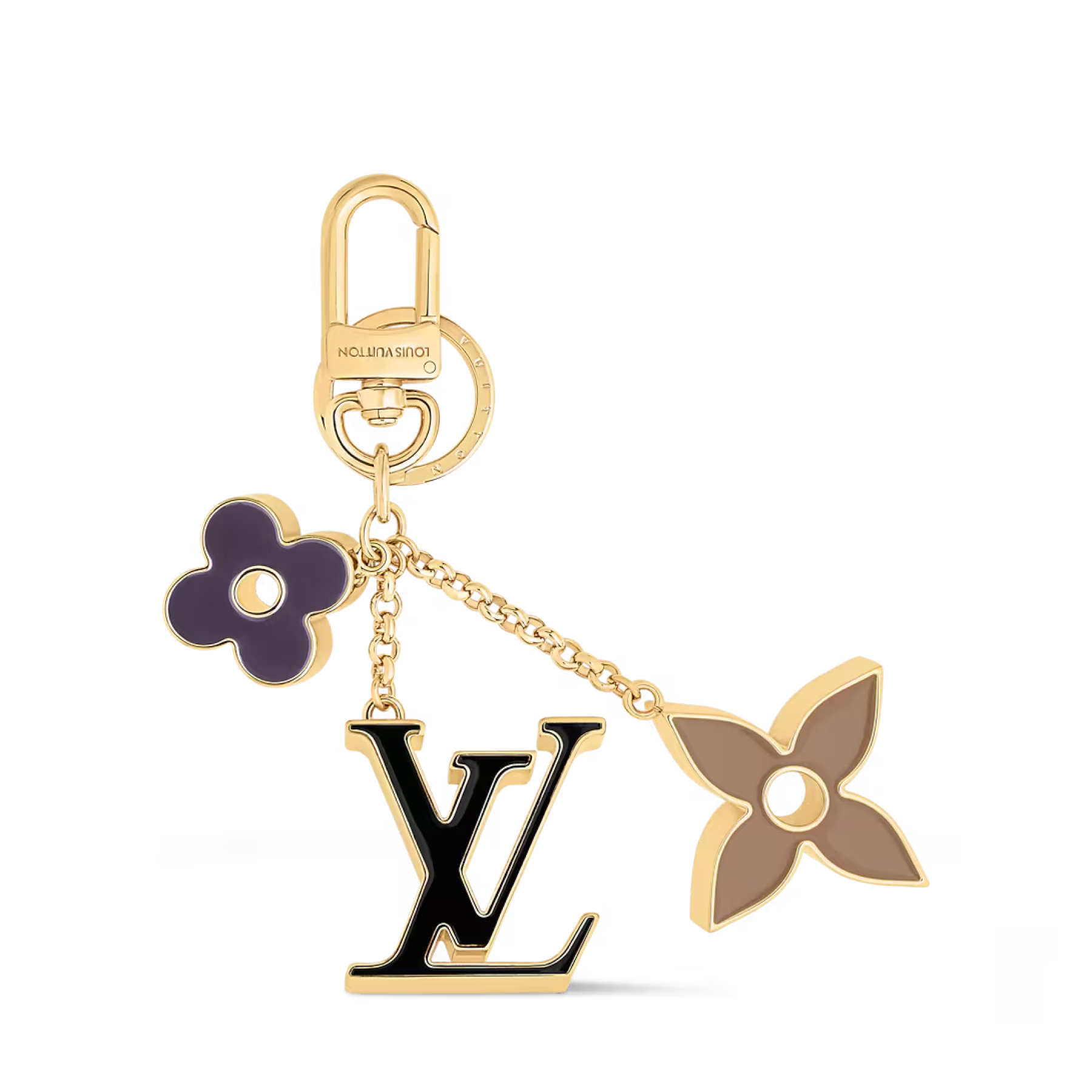 Designer Fleur de Monogram Bag Charm - Gorchic - $24.99