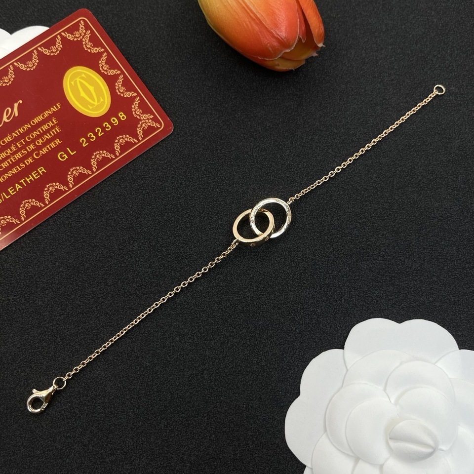 Cartyer Love Bracelet Cartyer Bracelet, Yellow gold, Calssic size - Gorchic - $48.99