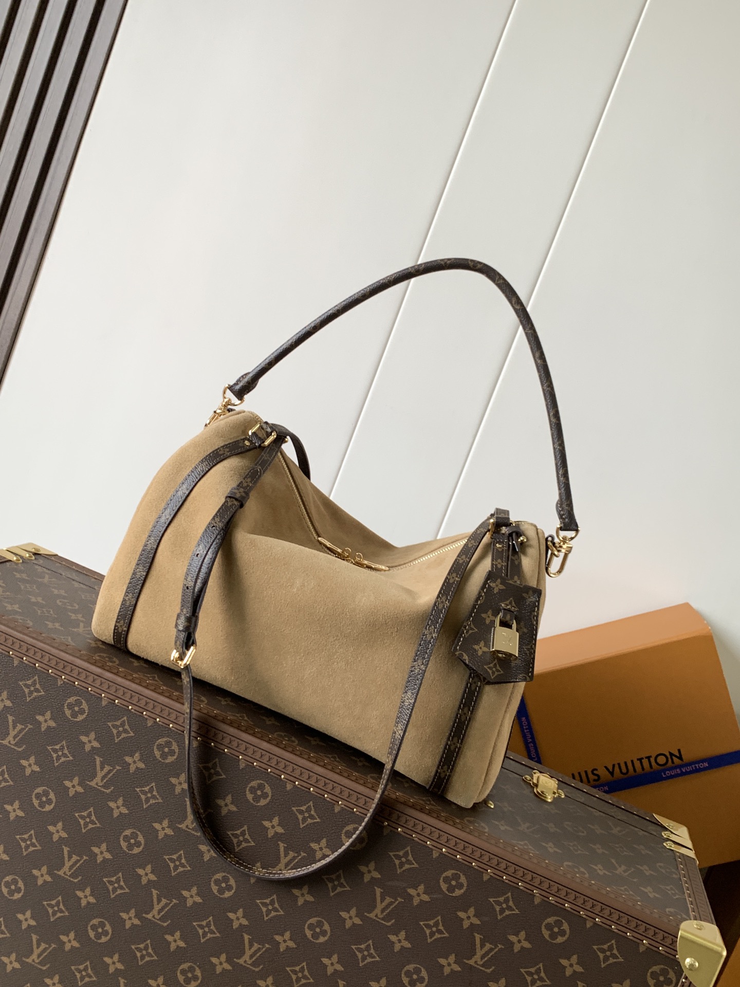 [TOP]Designer Express MM Bag - Monogram/Hazelnut color - Gorchic - $435.99