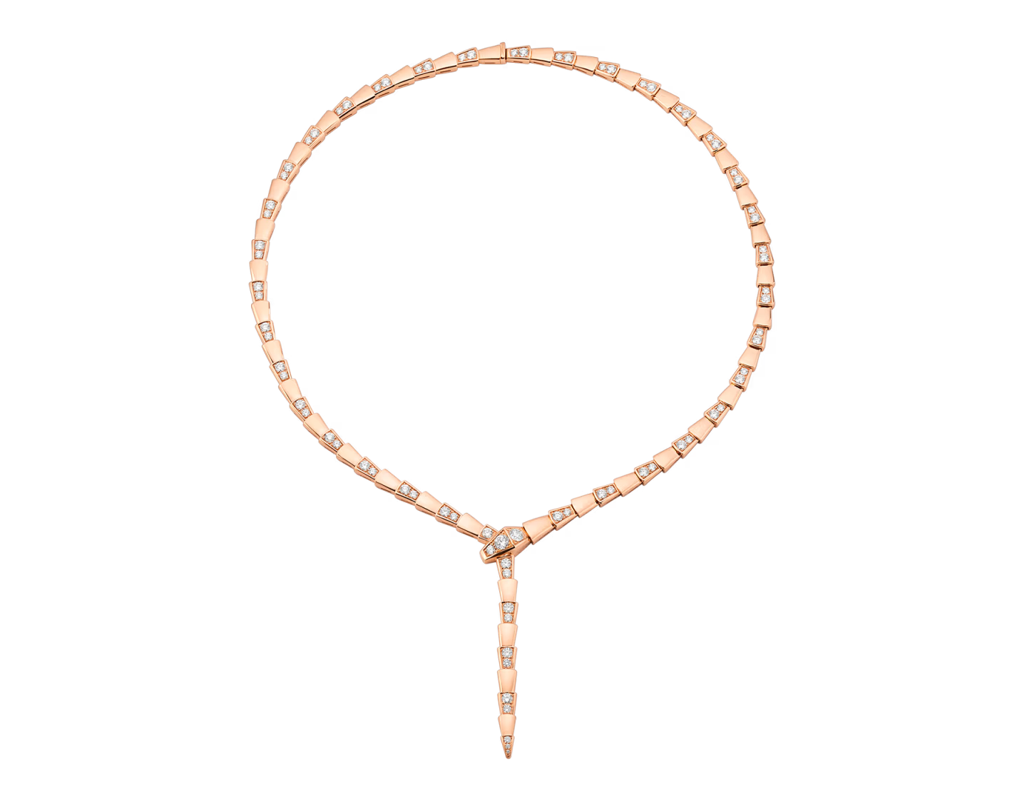 BV Serpenti Viper Necklace - Gorchic - $138.99