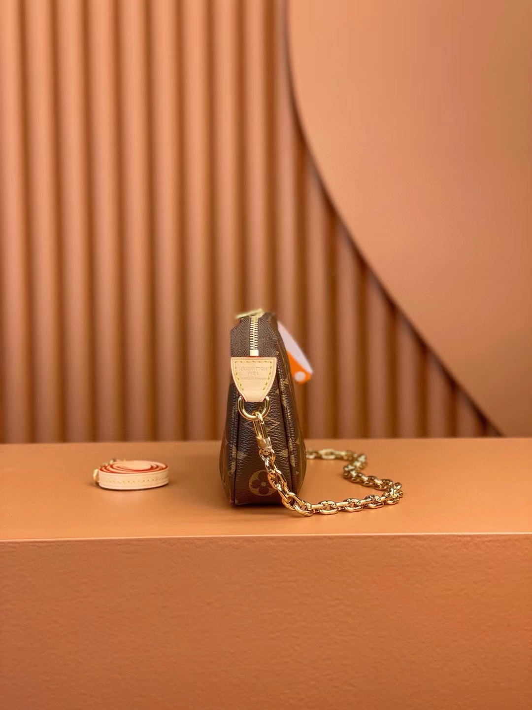 [TOP]Designer Pochette Accessoires Bag - Brown - Gorchic - $158.99