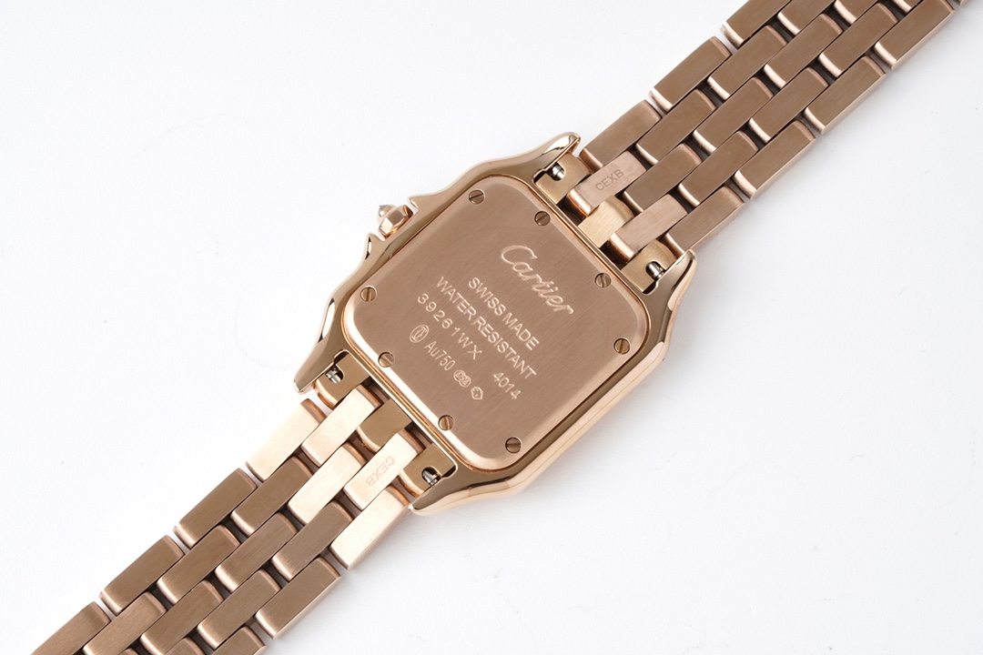 Cartyer Panthère de Cartyer watch, Rose gold, Small Model - Gorchic - $120.99