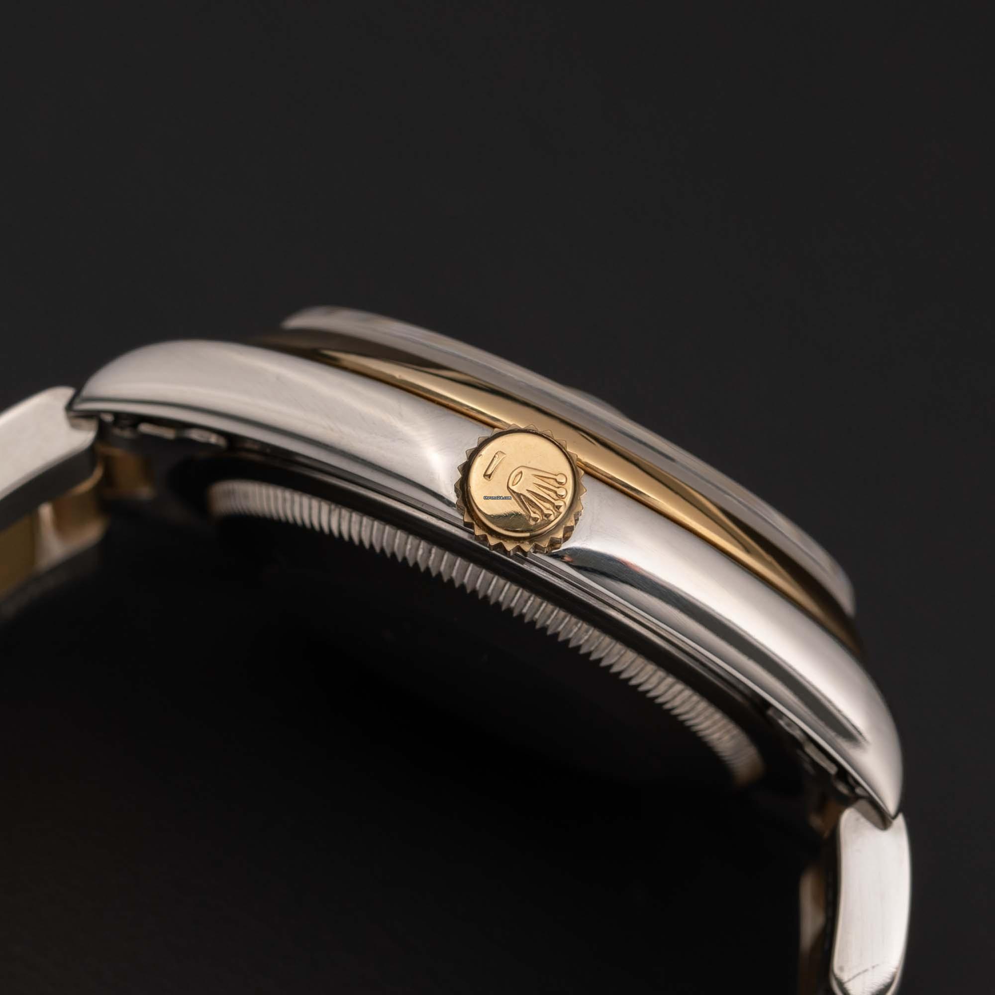 Rolex Datejust Rolex watch, Oystersteel, Yellow Gold, Classic Size - Gorchic - $109.99