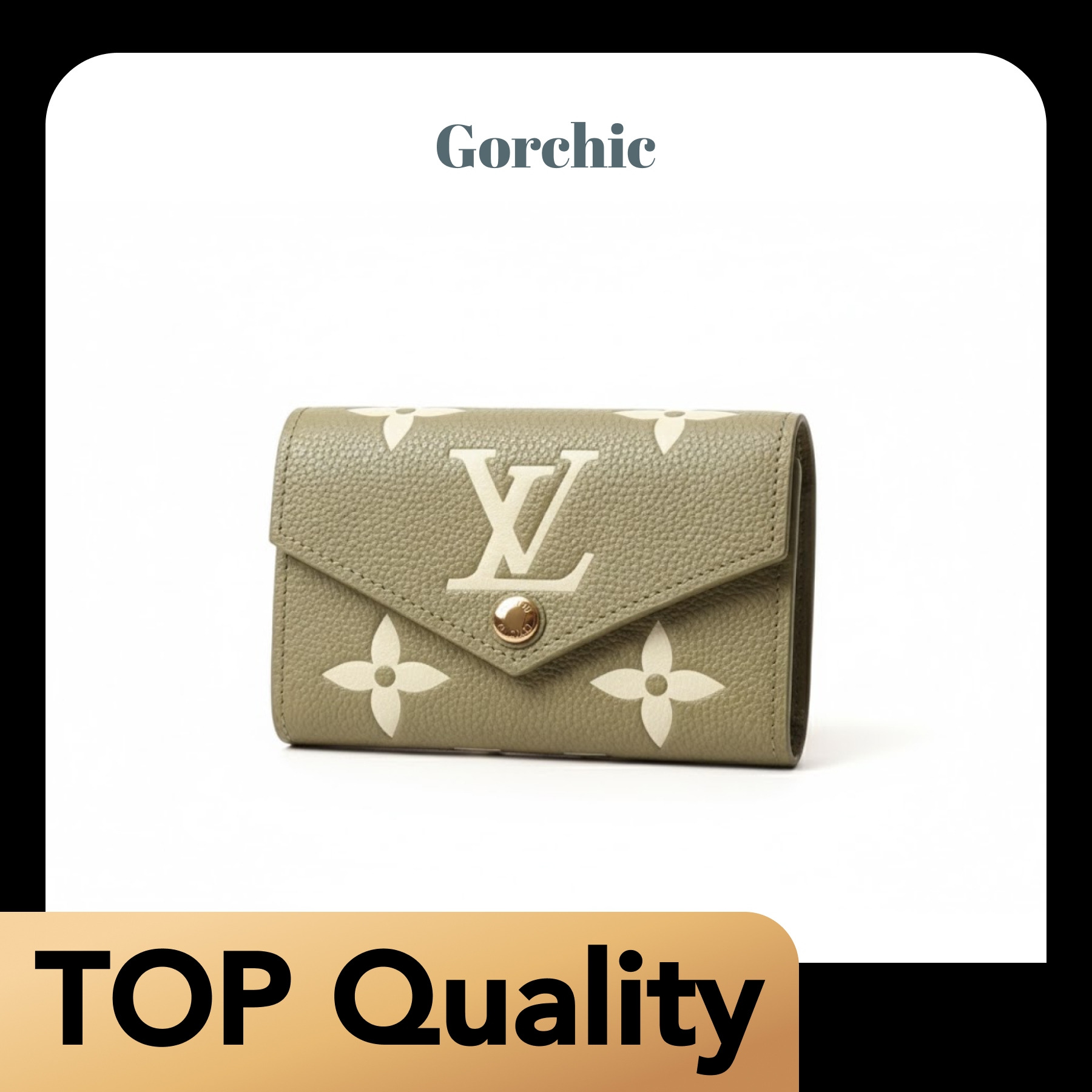 [TOP]Designer Wallet Victorine Portefeuille - Gorchic - $142.99