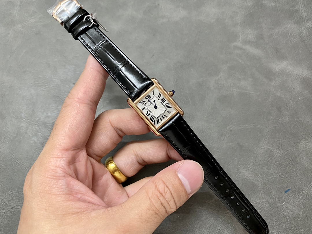 Cartyer Tank Louis Cartyer watch,Mini Model - Gorchic - $189.99