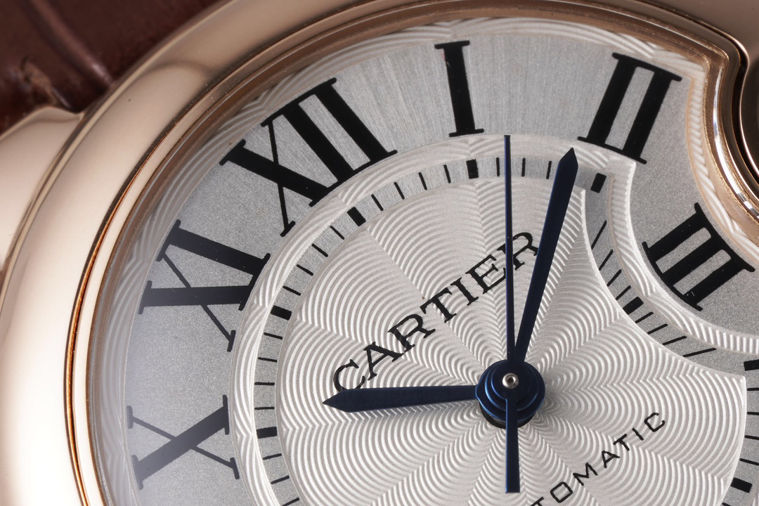 Cartyer Ballon Bleu de Cartyer Brown Strap Watch - Gorchic - $116.99