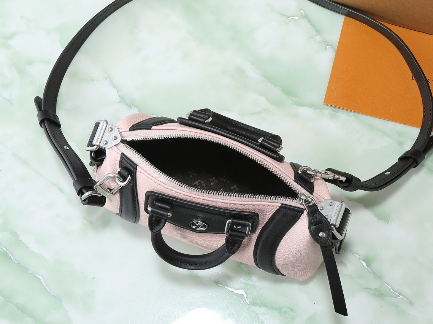 [TOP]Designer Nano Bag Biker Bag - Jasmine Pink - Gorchic - $382.99
