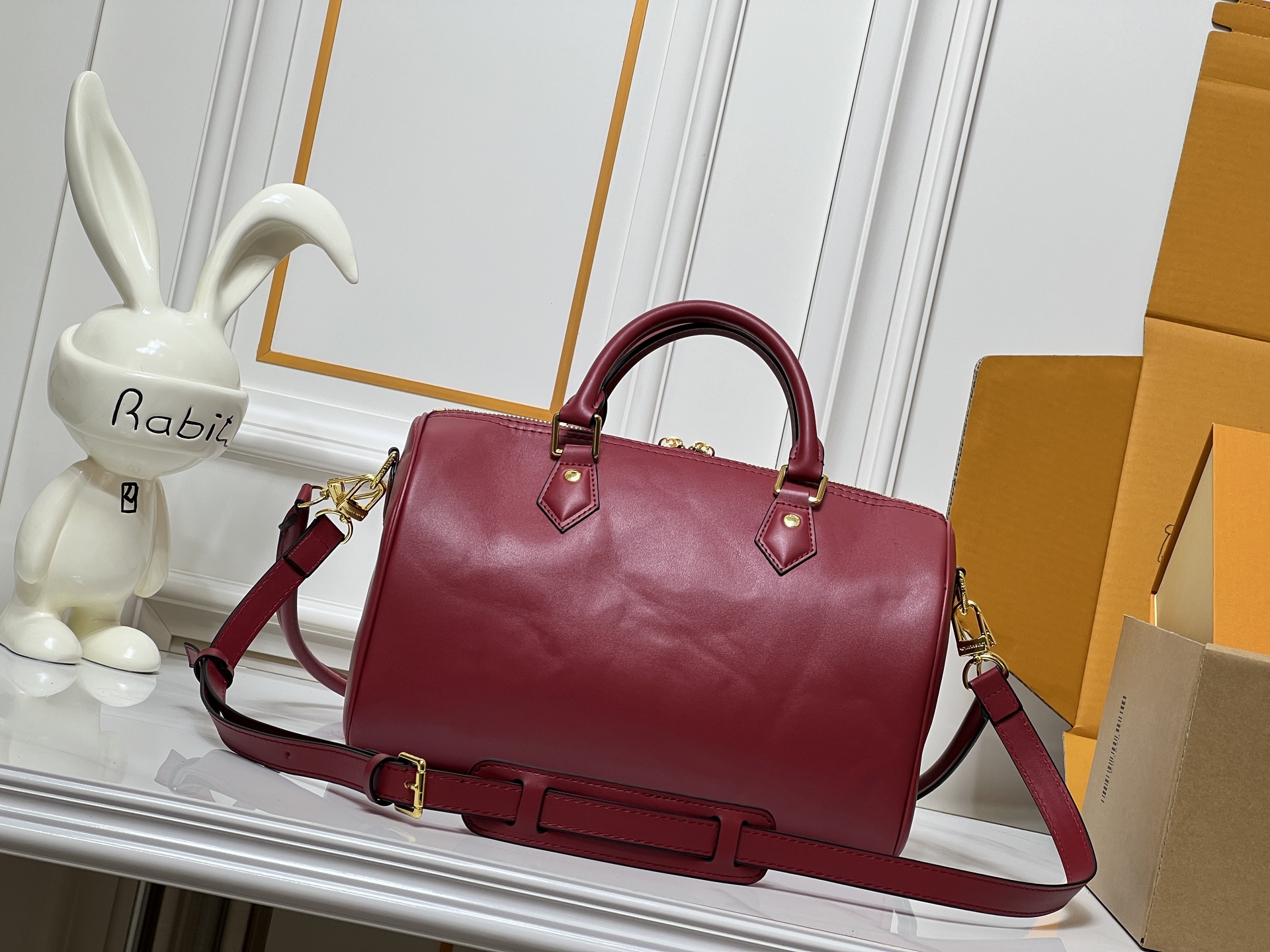 Designer Speedy Soft 30 H33 - Red - Gorchic - $134.99