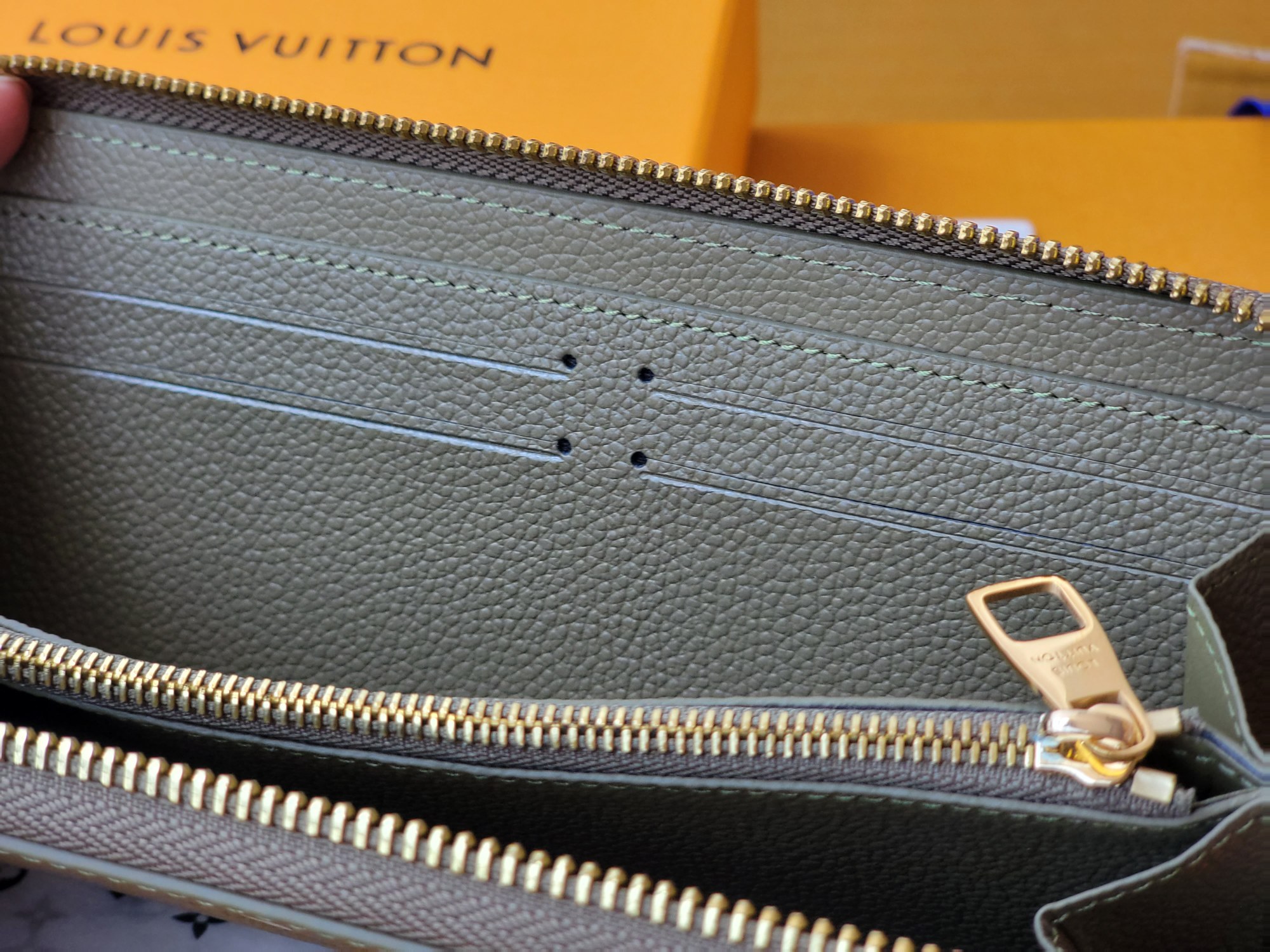 [TOP]Designer Zippy Wallet - Apricot - Gorchic - $142.99
