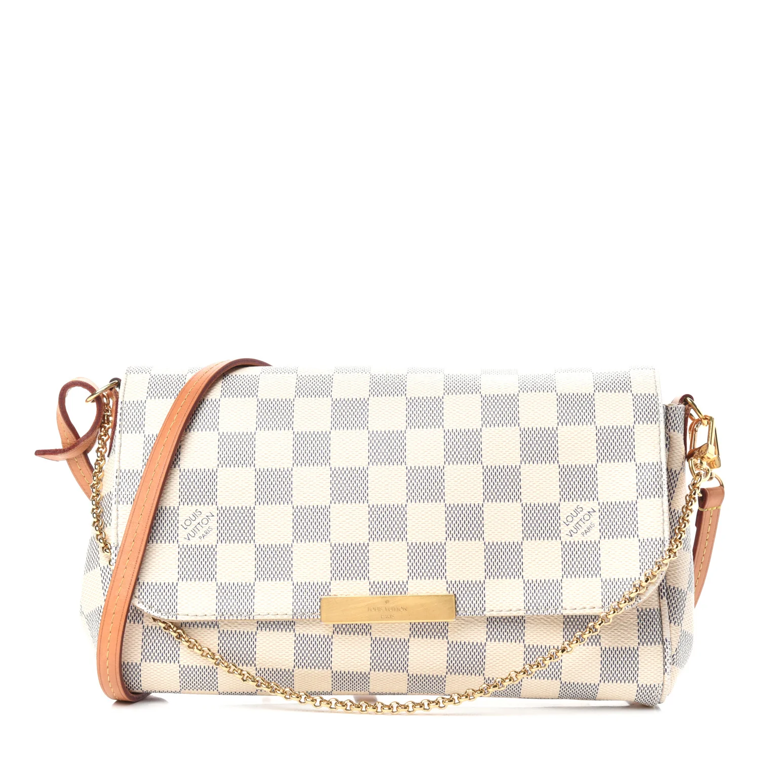 [TOP]Designer  Damier Azur Favorite MM - White - Gorchic - $195.99