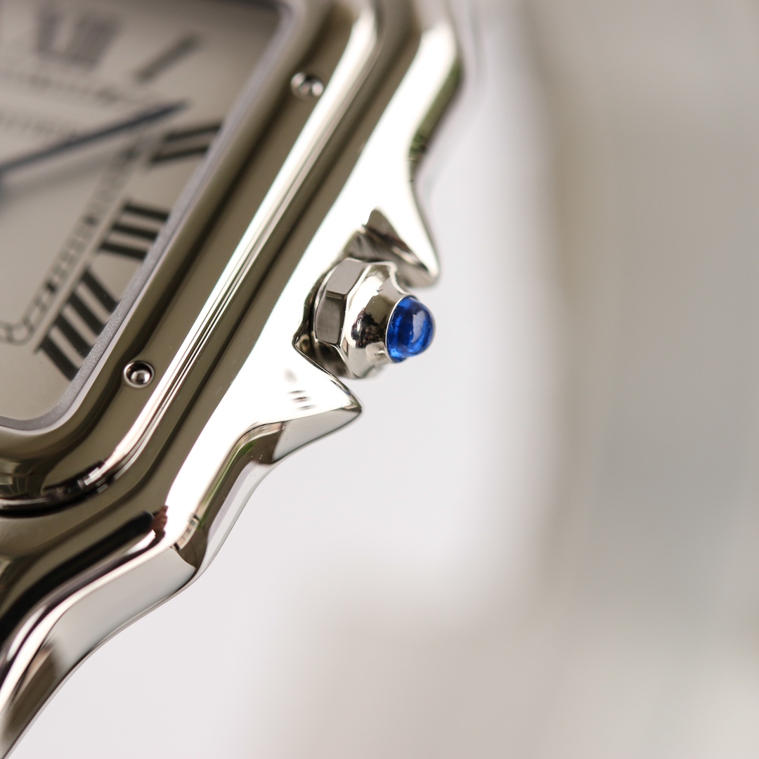 Cartyer Panthère de Cartyer watch, White Gold, Large Model - Gorchic - $120.99