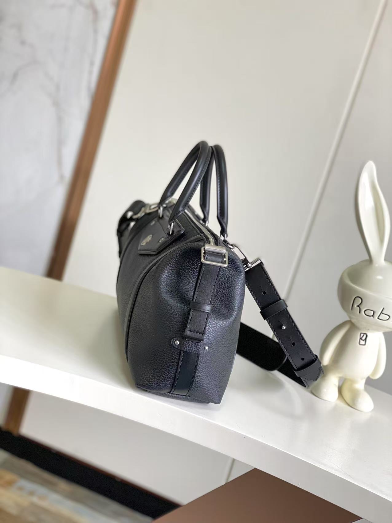 [TOP]Designer Bag Biker Handbag - Black - Gorchic - $382.99