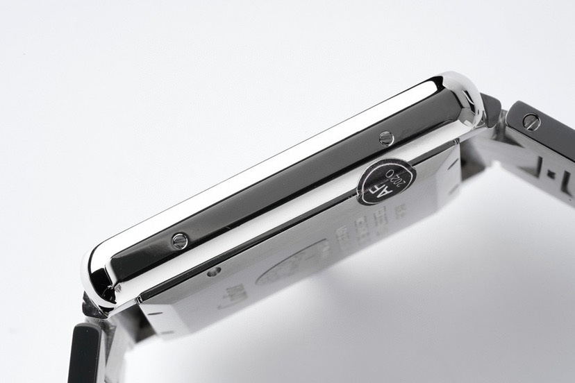 Cartyer Tank Must Cartyer watch, White Gold, Extra-large Model - Gorchic - $116.99