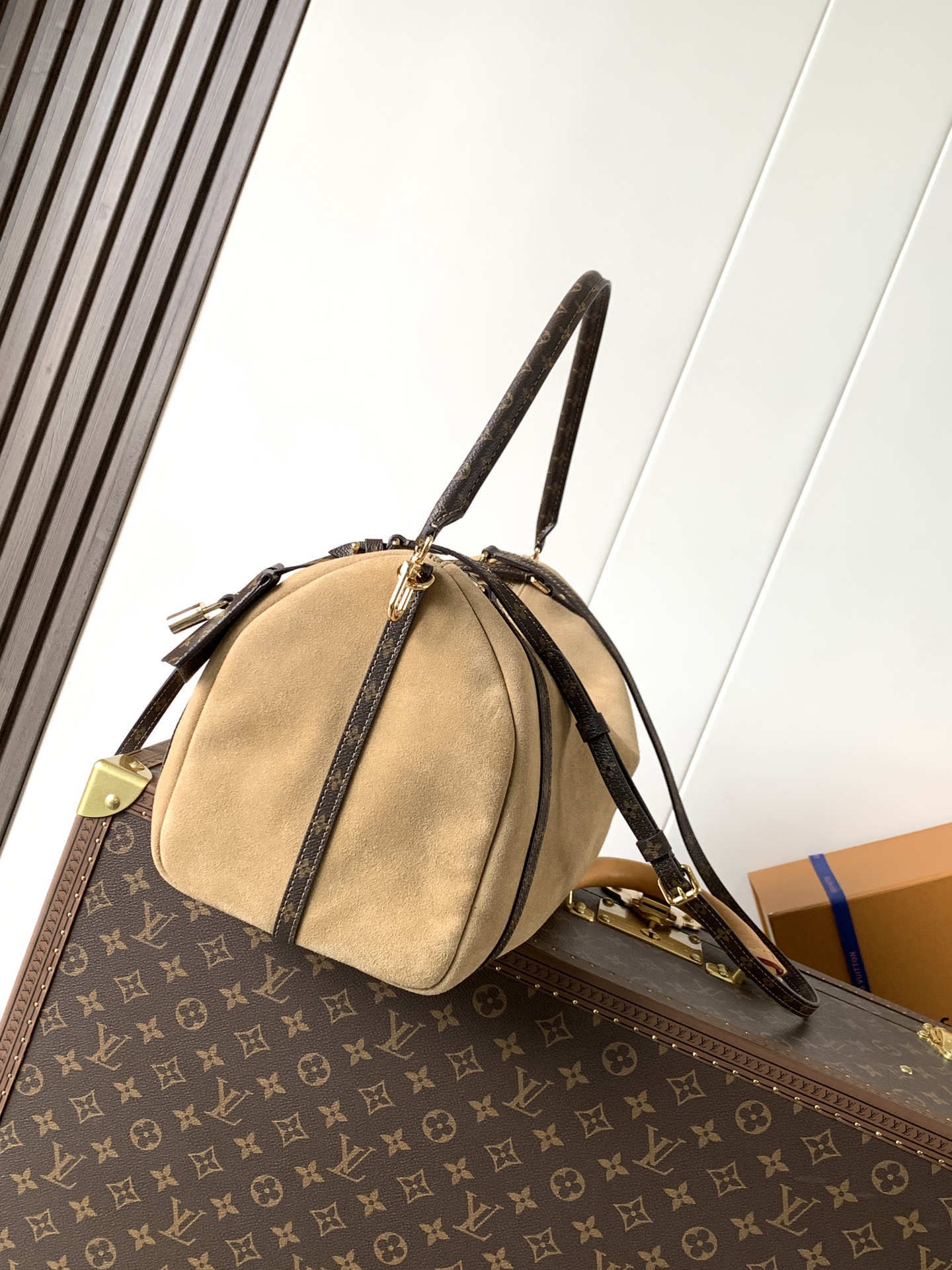 [TOP]Designer Express MM Bag - Monogram/Hazelnut color - Gorchic - $435.99