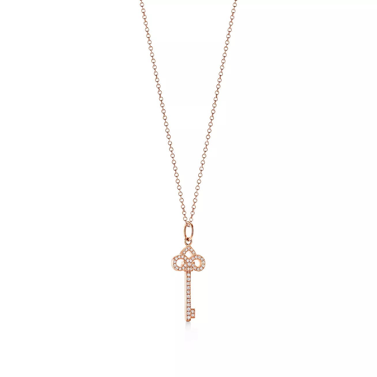 T.F. Keys Fleur de Lis Key Necklace - Gorchic - $44.99