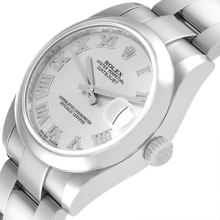 Rolex Datejust Rolex watch, Oystersteel, White Gold, Classic Size - Gorchic - $99.99