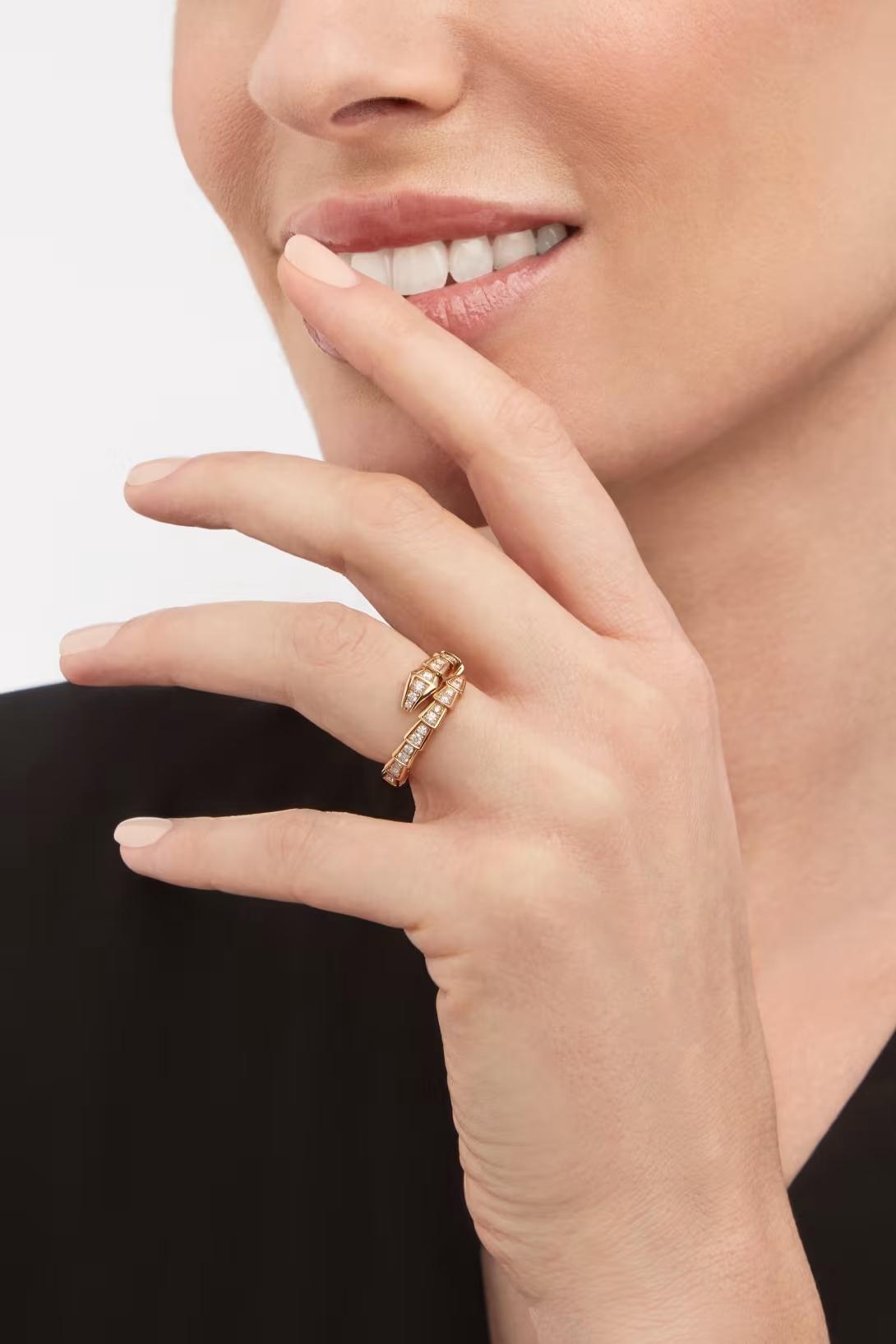 BV Serpenti Viper Ring - Gorchic - $39.99